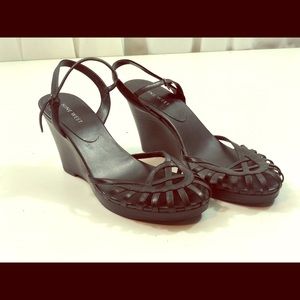 Like New Black Nine West Heels